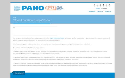 "Open Education Europa" Portal | Virtual Campus for Public ...