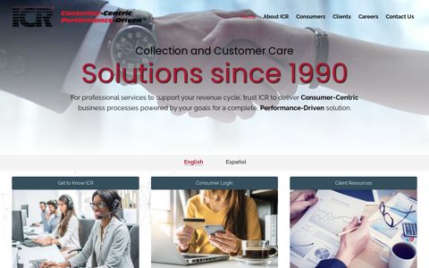 ICR, Inc. | Debt Collections and Customer Care Solutions