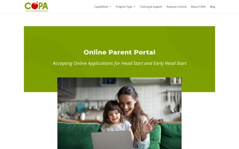 Online Parent Portal · MyCOPA