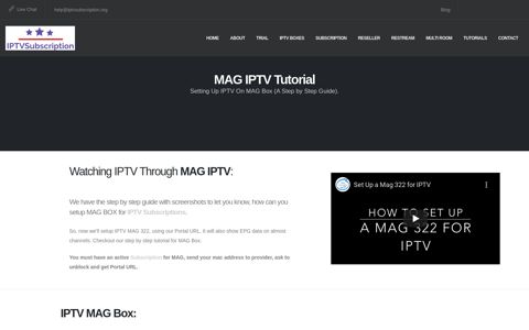 MAG IPTV Setup Step by Step Tutorial (With Screenshots) | IPTV