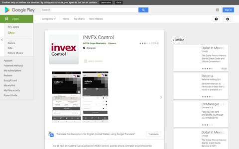 INVEX Control - Apps on Google Play