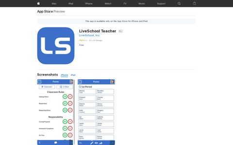 ‎LiveSchool Teacher on the App Store