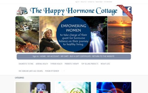 Happy Hormone Cottage online store