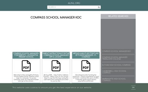 compass school manager kdc - Pdf Documents - aunl.org