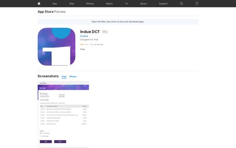 ‎Indue DCT on the App Store