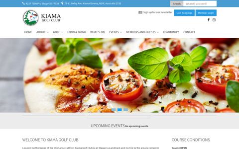 Welcome to Kiama Golf Club | Kiama | South Coast