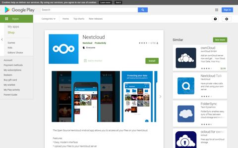Nextcloud - Apps on Google Play