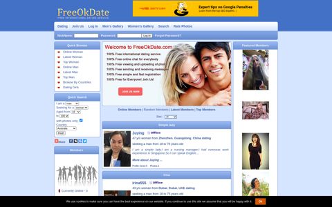 FreeOkDate!: Free Ok Dating Service - FreeOkDate, Dating ...