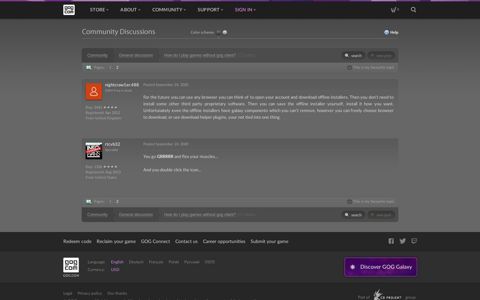 How do I play games without gog client?, page 2 - Forum ...