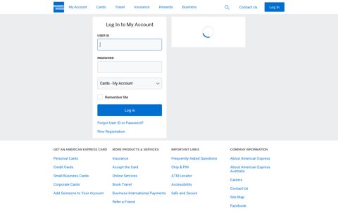 Log In to My Account | American Express Australia