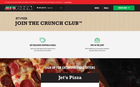 Crunch Club | Jet's Pizza