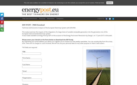 EDF Study Signup - Energy Post