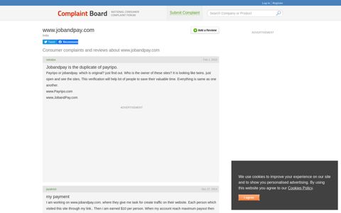 www.jobandpay.com Complaints
