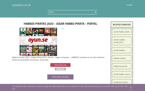 Habbos Piratas 2020 - Jogar Habbo Pirata - Portal - General ...