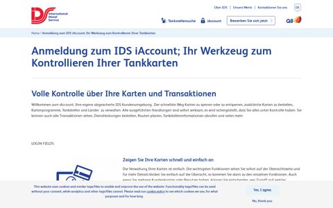 Anmeldung zum IDS iAccount; Ihr Werkzeug zum ... - IDS-Q8