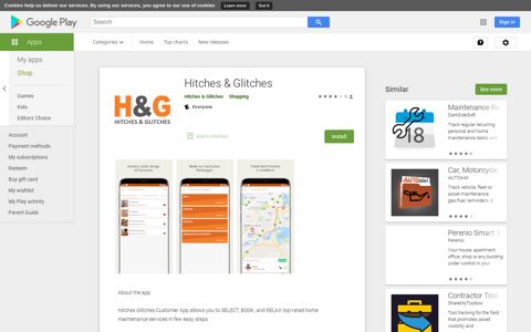 Hitches & Glitches - Apps on Google Play