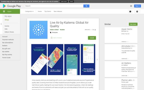 Live Air by Kaiterra: Global Air Quality - Apps on Google Play
