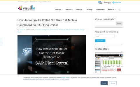 How Johnsonville Rolled Out their 1st Mobile Dashboard on ...