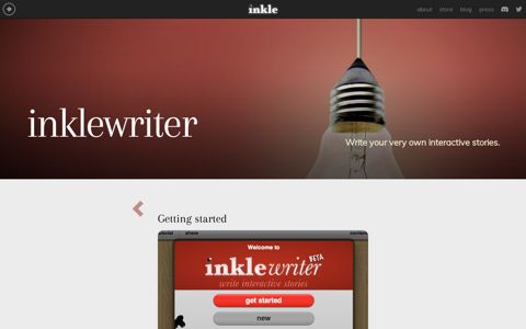 inklewriter - Getting Started - Inkle Studios