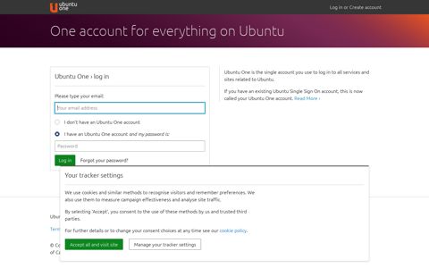 Log in - Ubuntu