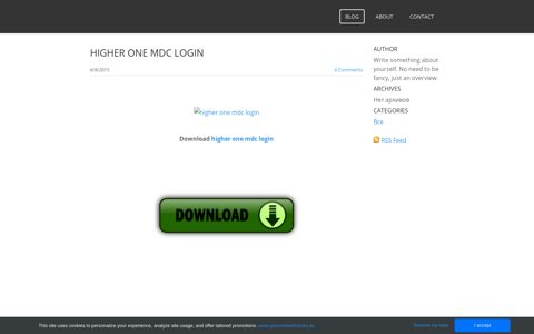 higher one mdc login - Weebly