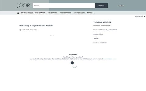 How to Log In to your Retailer Account