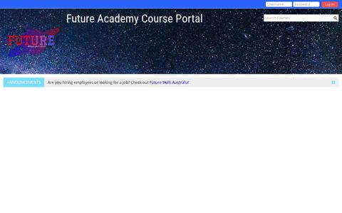 Future Academy Course Portal