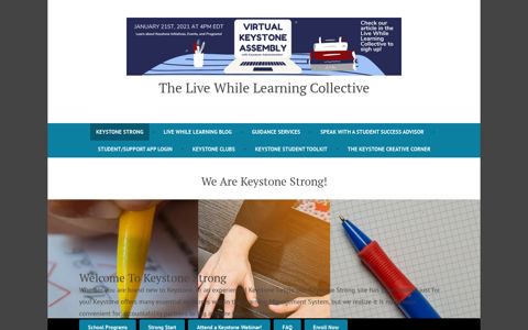 We Are Keystone Strong! – The Live While Learning Collective