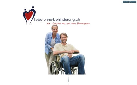 Liebe ohne Behinderung.ch - Lerne neue Freunde hier kennen!