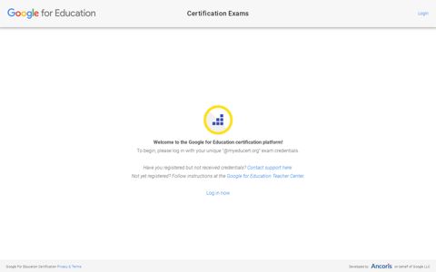 Google for Education | Certification Exams