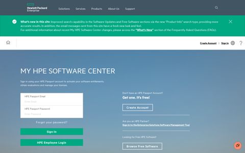 Login | My HPE Software Center | My HPE ... - HPE.com