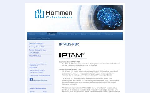 IPTAM® PBX - Hoemmen IT GmbH & Co. KG