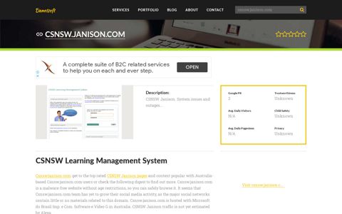 Welcome to Csnsw.janison.com - CSNSW Learning ...