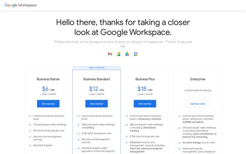 Sign Up for G Suite