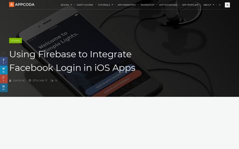 Using Firebase to Integrate Facebook Login in iOS Apps ...