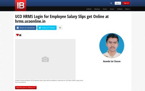 UCO HRMS Login for Employee Salary Slips get Online at ...