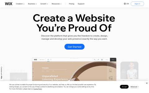 Wix.com: Free Website Builder | Create a Free Website