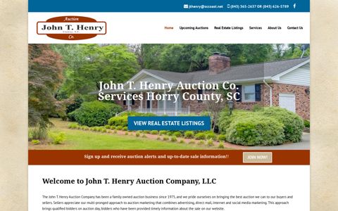 John T. Henry Auction Co. - J T Henry Auction Company
