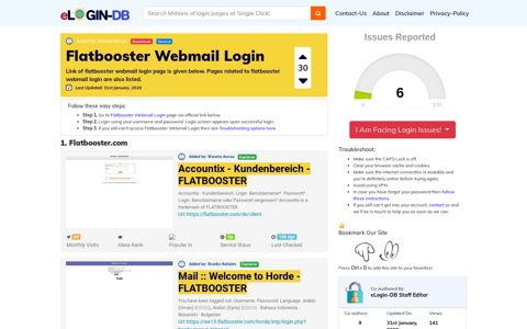 Flatbooster Webmail Login - штыефпкфь login 0 Views