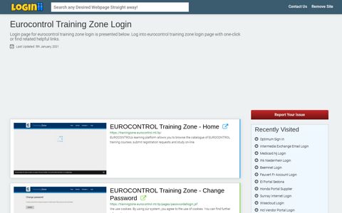 Eurocontrol Training Zone Login - Loginii.com