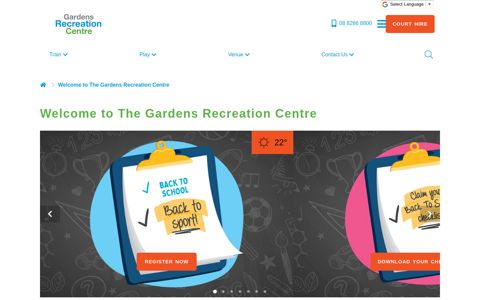 Home - The Gardens Recreation Centre