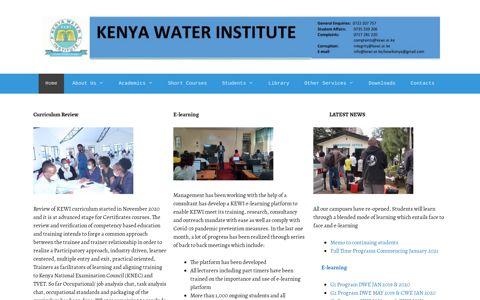 Home - KENYA WATER INSTITUTE