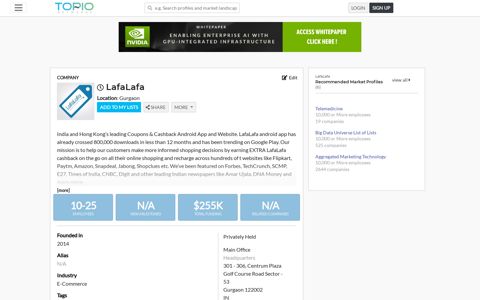 Company LafaLafa News, Employees and Funding ...