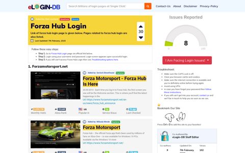 Forza Hub Login - штыефпкфь login 0 Views