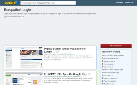 Europathek Login | Accedi Europathek - Loginii.com
