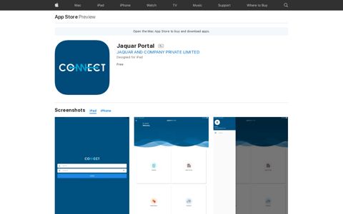 ‎Jaquar Portal on the App Store