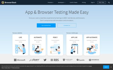BrowserStack: Most Reliable App & Cross Browser Testing ...