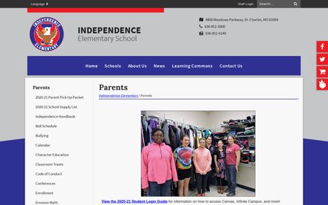 Parents - Independence Elementary