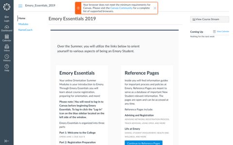 Emory Essentials 2019 - Emory University
