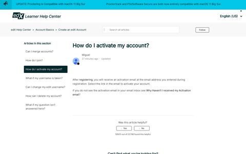 How do I activate my account? – edX Help Center